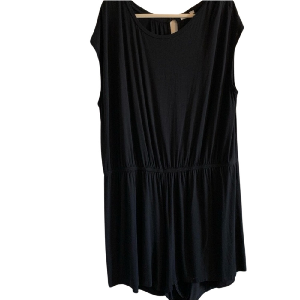 GAP Black Sleeveless Jumpsuit